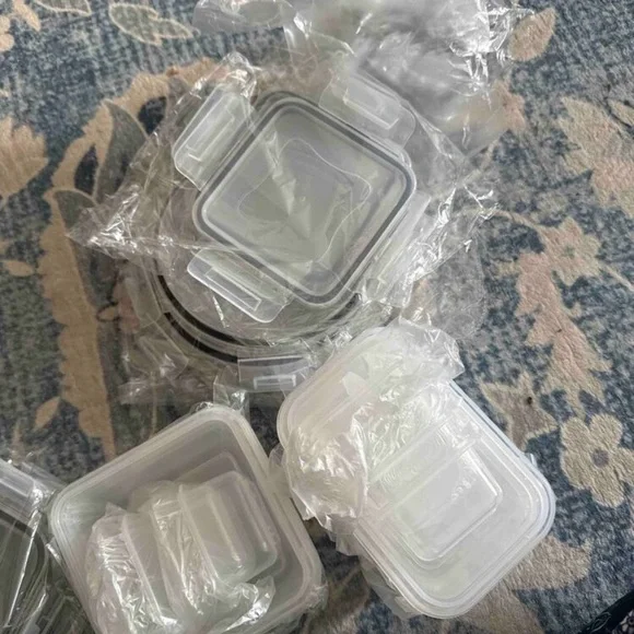 52-Piece Clear Food Storage Container Set - Picture 6 of 12